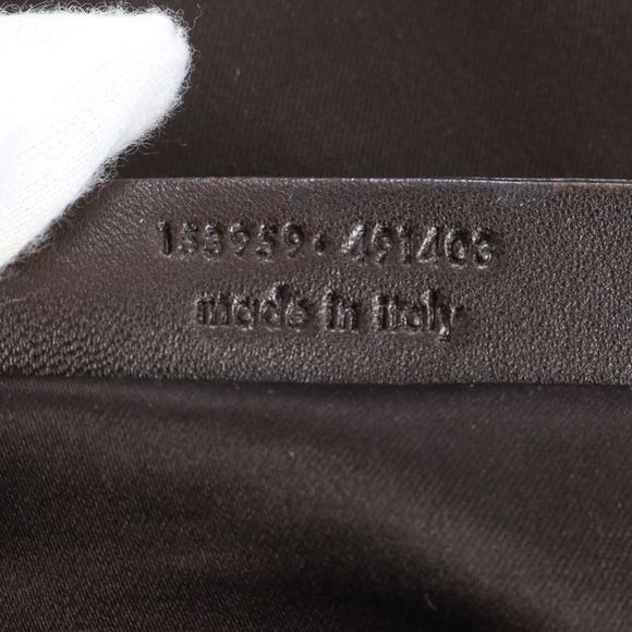 Yves Saint Laurent Rive Gauche Muse Leather Tote Bag Shoulder Brown A4 Ladies - Picture 9 of 9